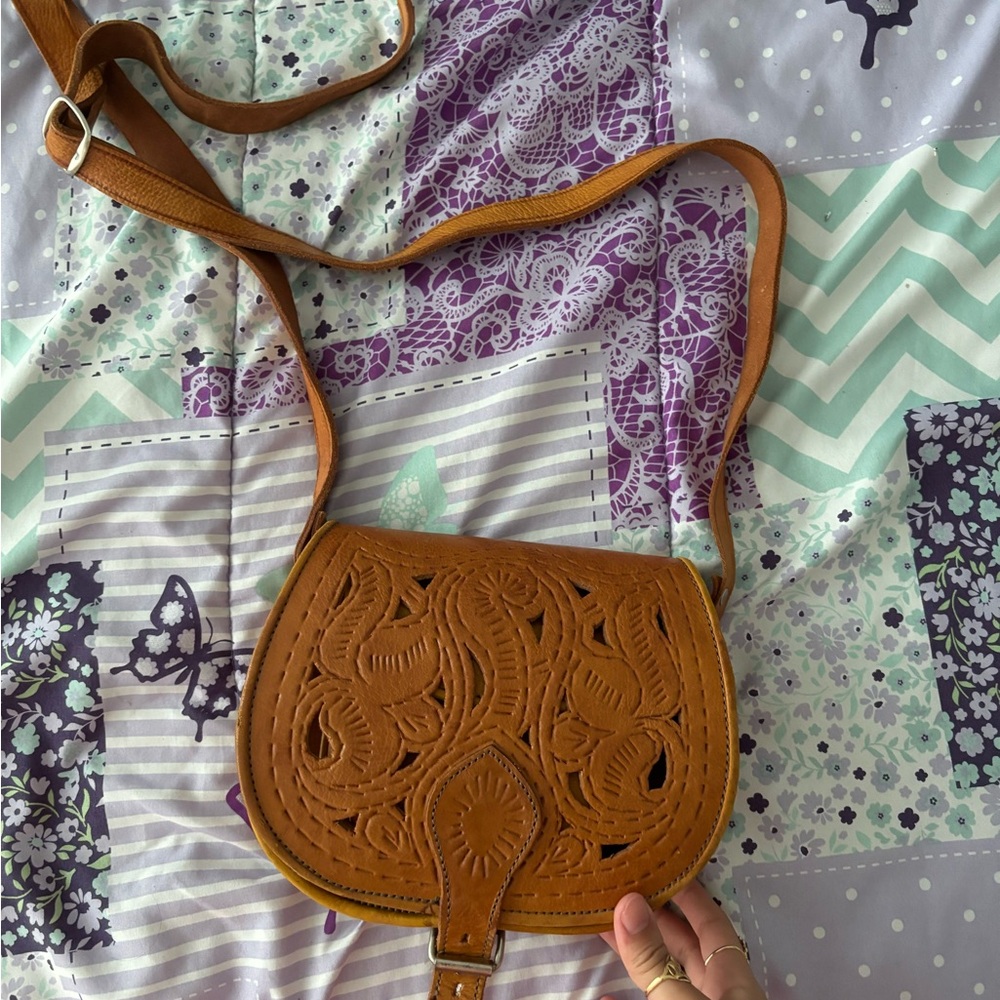 Vintage genuine leather bag